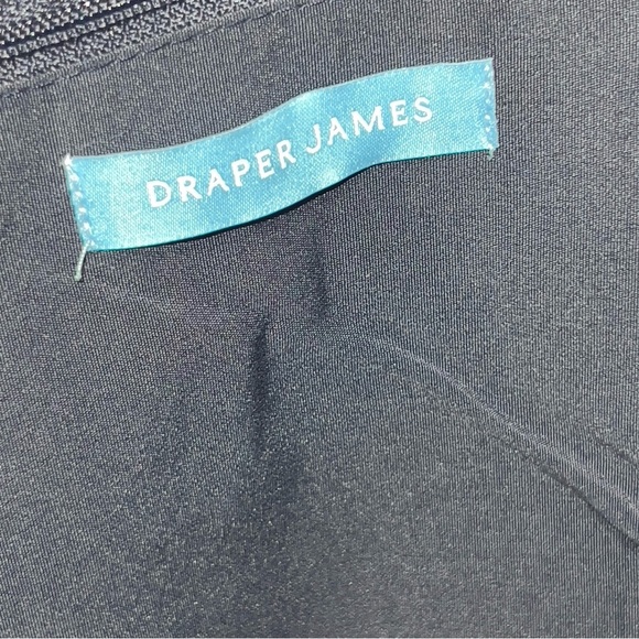 Draper James Straw Hook & Loop Summer Feminine Prairie Floral Scarf Tote Bag - Picture 3 of 10